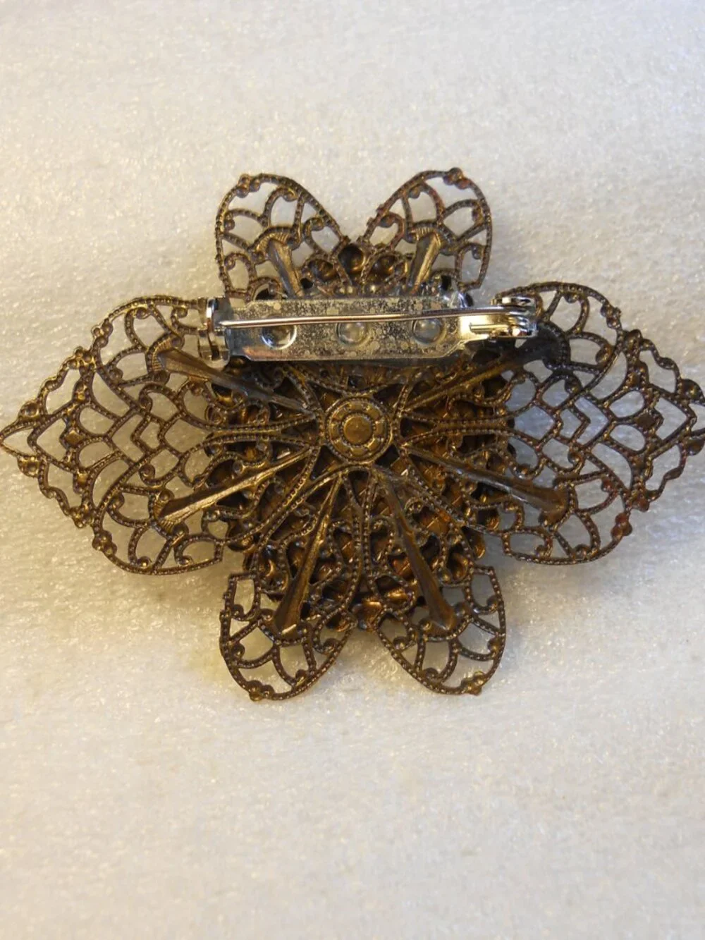 Filigree Rose Pin   930
